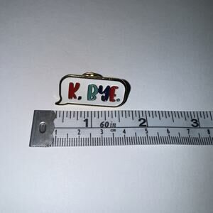 K Bye Bubble Pin Brooch